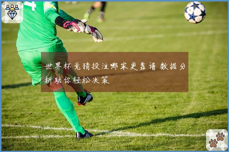 世界杯竞猜投注哪家更靠谱 数据分析助你轻松决策